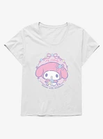 My Melody Bloom With Kindness Girls T-Shirt Plus