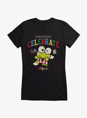 Keroppi Celebrate Girls T-Shirt