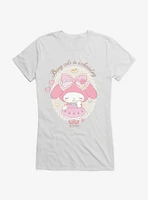 My Melody Being Cute Is Exhausting Girls T-Shirt