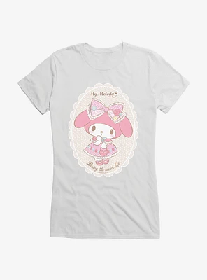 My Melody Living The Sweet Life Girls T-Shirt