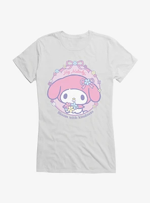 My Melody Bloom With Kindness Girls T-Shirt