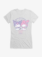 My Melody & Kuromi Flowers For Bestie Girls T-Shirt