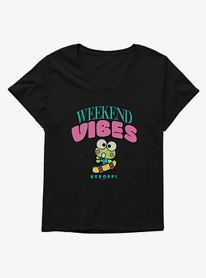 Keroppi Weekend Vibes Girls T-Shirt Plus