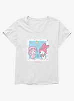 My Melody & Sweet Piano Just For You Girls T-Shirt Plus