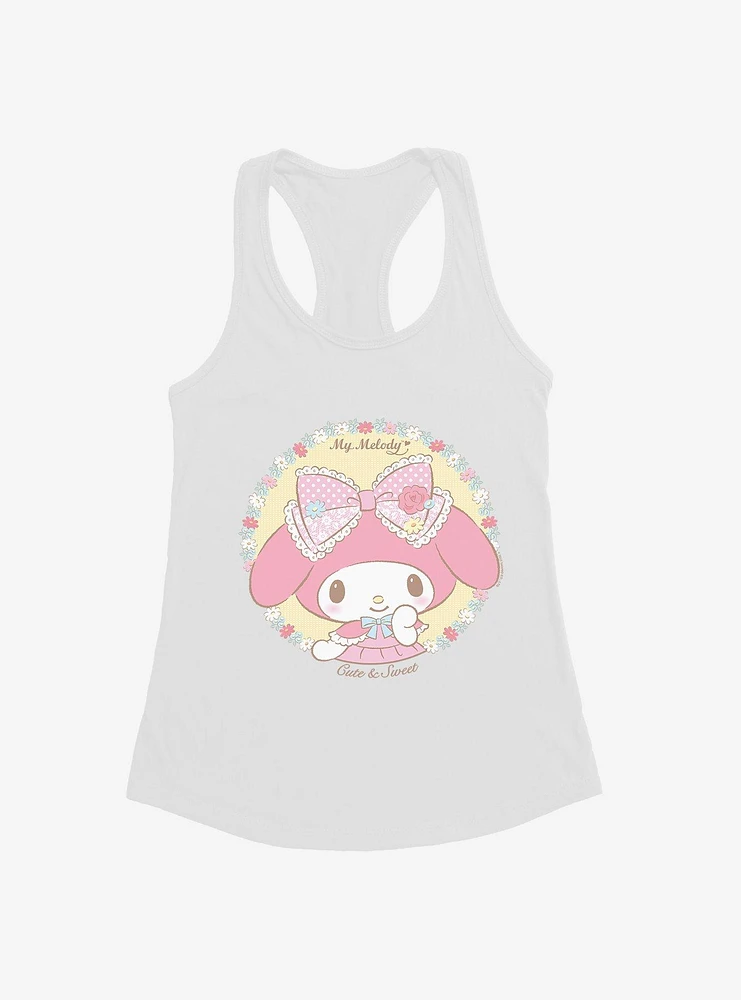 My Melody Cute & Sweet Girls Tank