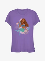 Disney The Little Mermaid Live Action Coral Queen Girls T-Shirt