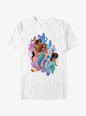 Disney The Little Mermaid Live Action Ariel and Her Sisters T-Shirt
