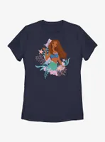 Disney The Little Mermaid Live Action Coral Queen Womens T-Shirt