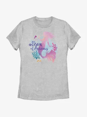 Disney The Little Mermaid Live Action Ocean Of Dreams Womens T-Shirt