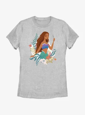 Disney The Little Mermaid Live Action Ariel With A Fork Womens T-Shirt