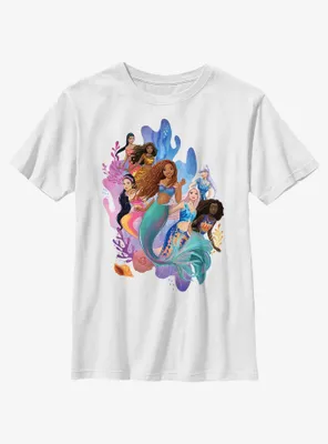 Disney The Little Mermaid Live Action Ariel and Her Sisters Youth T-Shirt