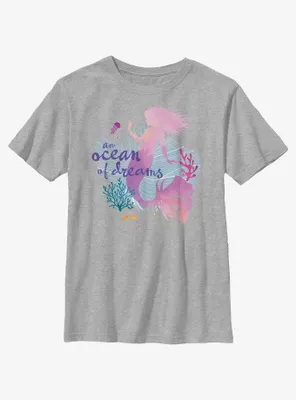 Disney The Little Mermaid Live Action Ocean Of Dreams Youth T-Shirt