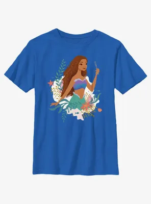 Disney The Little Mermaid Live Action Ariel With A Fork Youth T-Shirt