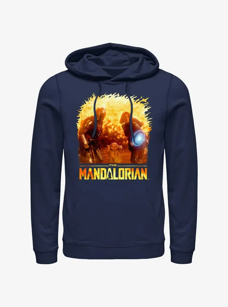 Star Wars The Mandalorian Grogu Force Shield Hoodie