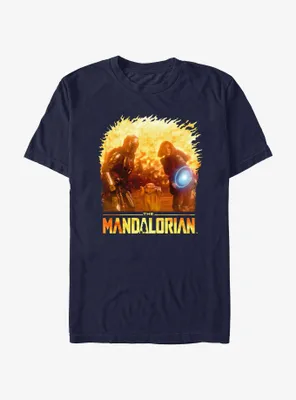 Star Wars The Mandalorian Grogu Force Shield T-Shirt