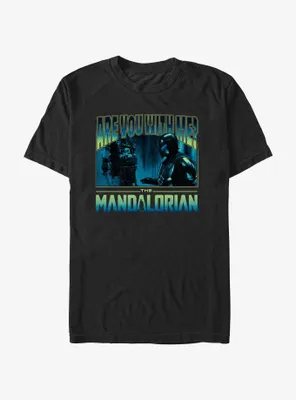 Star Wars The Mandalorian Are You With Me Grogu T-Shirt