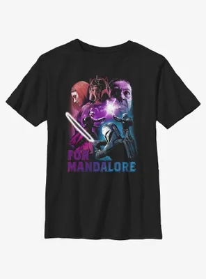 Star Wars The Mandalorian For Mandalor Youth T-Shirt