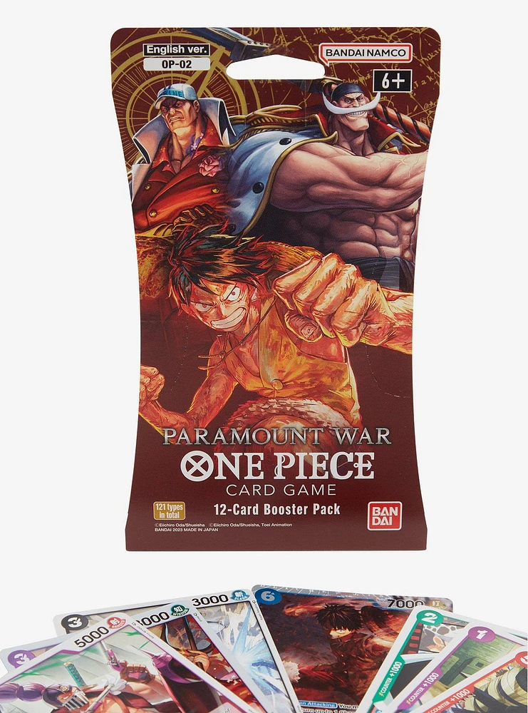 One Piece Card Game Paramount War Booster Pack