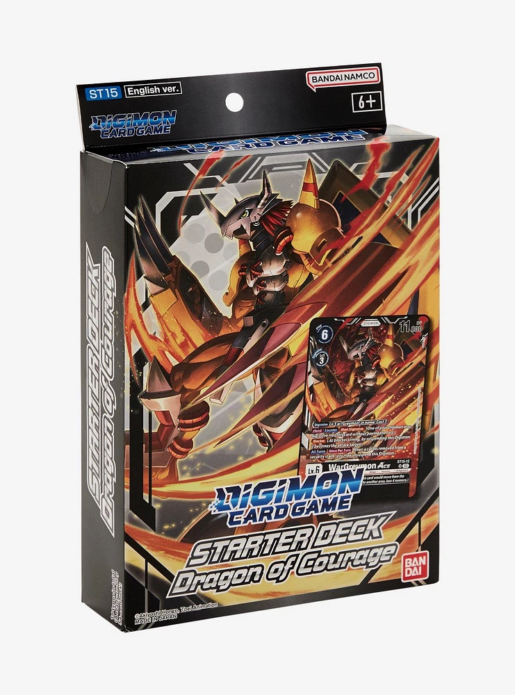 Digimon Card Game Dragon of Courage Starter Deck