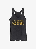 Disney The Jungle Book Text Logo Girls Tank