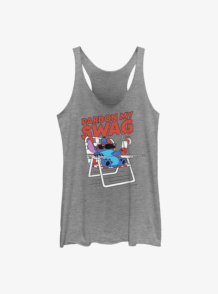 Disney Lilo & Stitch Pardon My Swag Girls Tank