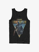 Star Wars The Mandalorian Bounty Hunter Poster Tank