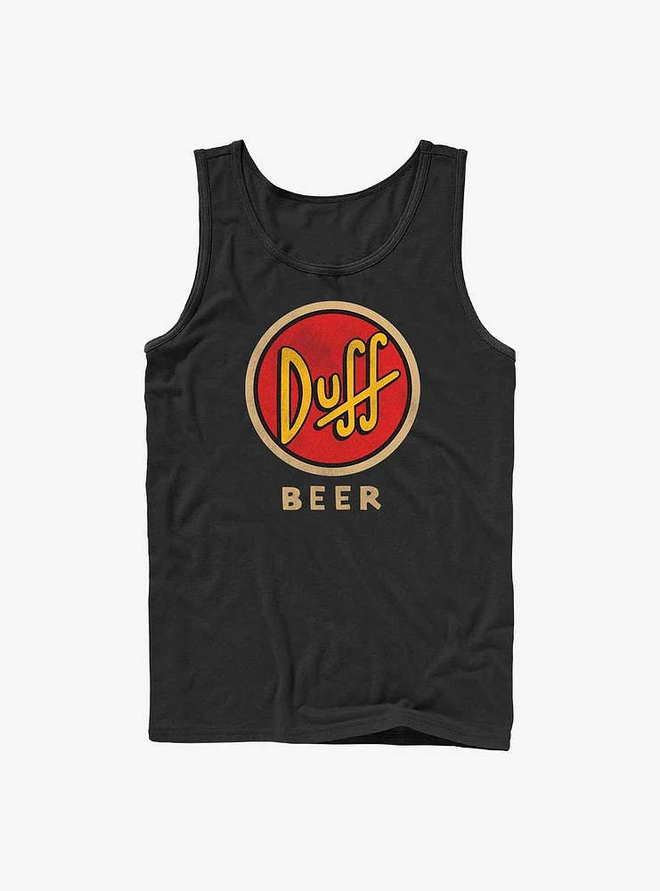 The Simpsons Vintage Duff Beer Tank