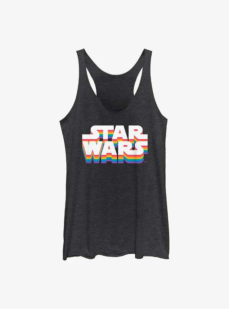 Star Wars Logo Pride Girls Tank