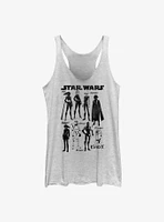 Star Wars: Visions Inked Textbook Girls Tank