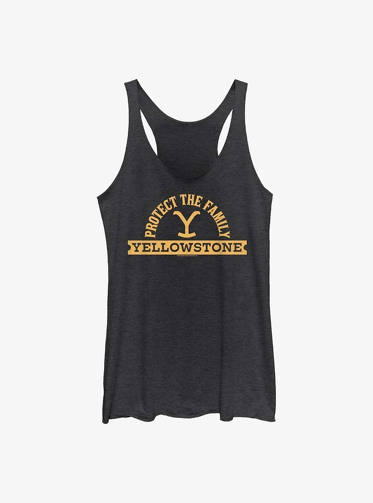 Yellowstone Protect The Family Girls Tank