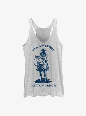 Yellowstone Dutton Ranch Cowboy Girls Tank