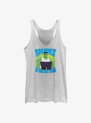 Marvel Hulk Friendly Spandex Womens Tank Top