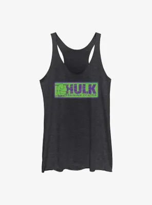 Marvel Hulk Training Center Badge Womens Tank Top