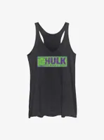 Marvel Hulk Training Center Badge Womens Tank Top