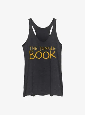 Disney The Jungle Book Text Logo Womens Tank Top