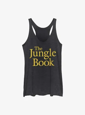 Disney The Jungle Book Title Logo Womens Tank Top