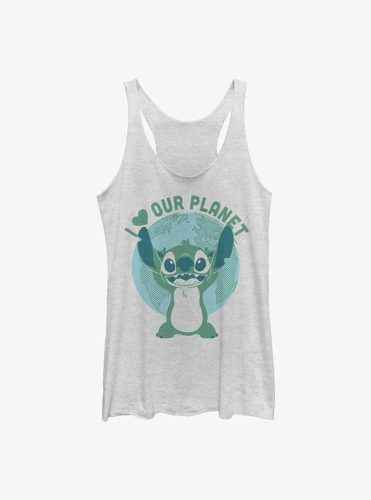 Disney Lilo & Stitch Love Our Planet Womens Tank Top