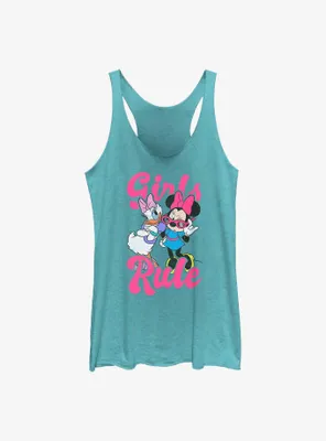 Disney Mickey Mouse Daisy and Minnie Girls Rule Womens Tank Top