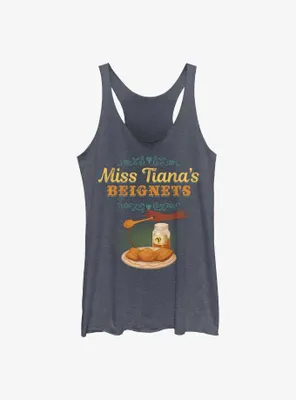 Disney the Princess and Frog Miss Tiana's Beignets Womens Tank Top