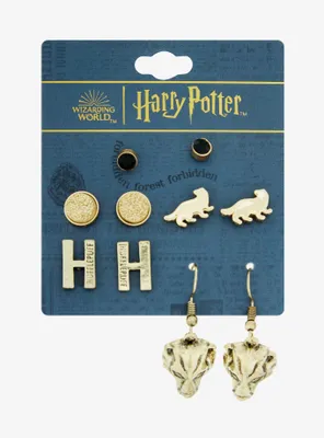 Harry Potter Hufflepuff Earring Set - BoxLunch Exclusive