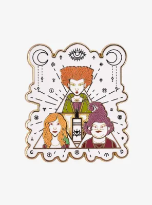 Disney Hocus Pocus Sanderson Sisters Black Flame Candle Enamel Pin - BoxLunch Exclusive