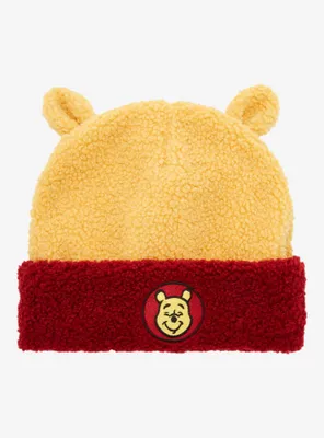 Disney Winnie the Pooh Figural Sherpa Youth Beanie - BoxLunch Exclusive