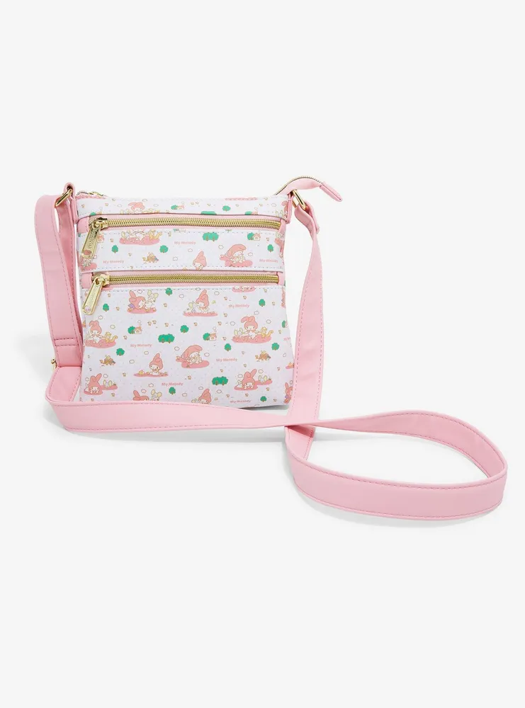 Loungefly Sanrio My Melody Allover Print Crossbody Bag - BoxLunch Exclusive