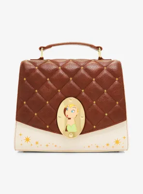 Loungefly Disney Peter Pan Tinker Bell Lock Handbag - BoxLunch Exclusive