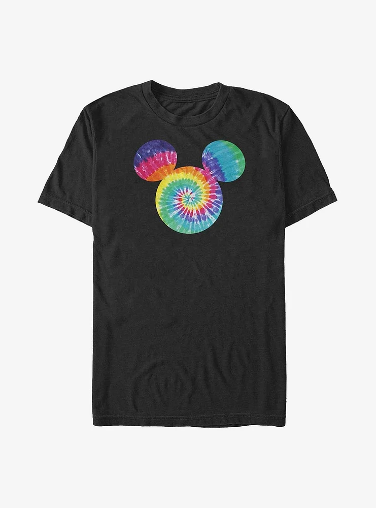 Disney Mickey Mouse Tie-Dye Filled Ears Big & Tall T-Shirt