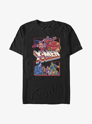 Marvel X-Men Arcade Fight Big & Tall T-Shirt