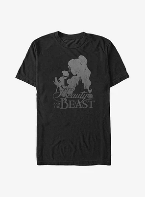 Disney Beauty and the Beast Belle Silhouette Big & Tall T-Shirt