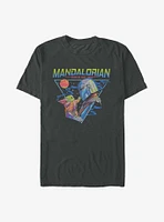 Disney The Mandalorian Triangle Badge Big & Tall T-Shirt