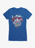 DC Comics Superman 85 Years The Man Of Steel Girls T-Shirt