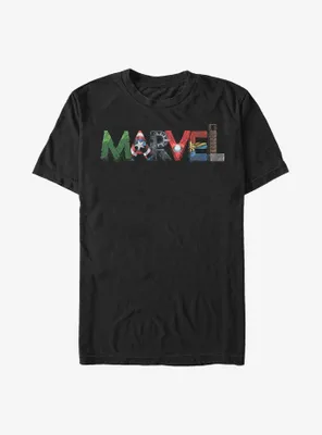 Marvel Avengers Fan Letters Big & Tall T-Shirt